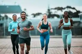 Achieving the Perfect Tone: How Often Should You Exercise for Results? 3 image of man and 3 women doing cardio exercise Isle of Isla to help tone and remove fat from the body.
